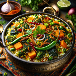 Gongura Veg Dum Biryani