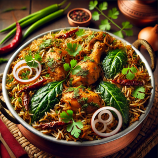 Gongura Chicken Dum Biryani