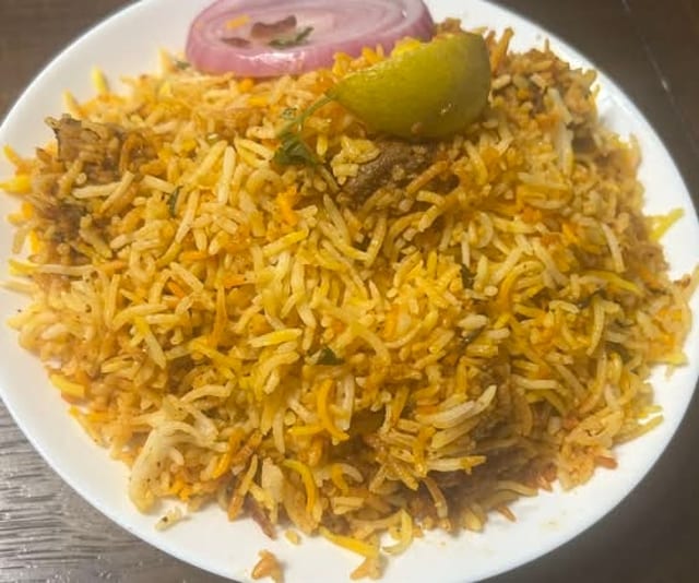 (FMP) Boneless Goat Biryani.