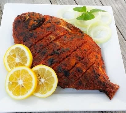 Tandoori Machi (Pomfret).