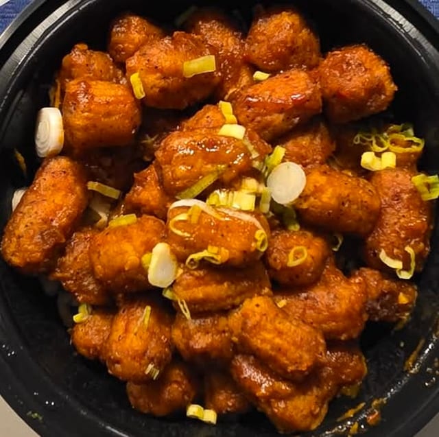 Baby Corn Manchurian.